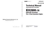 EX2600-7B Technical Manual Operational Principle Tier 4 Final Cummins Engine
