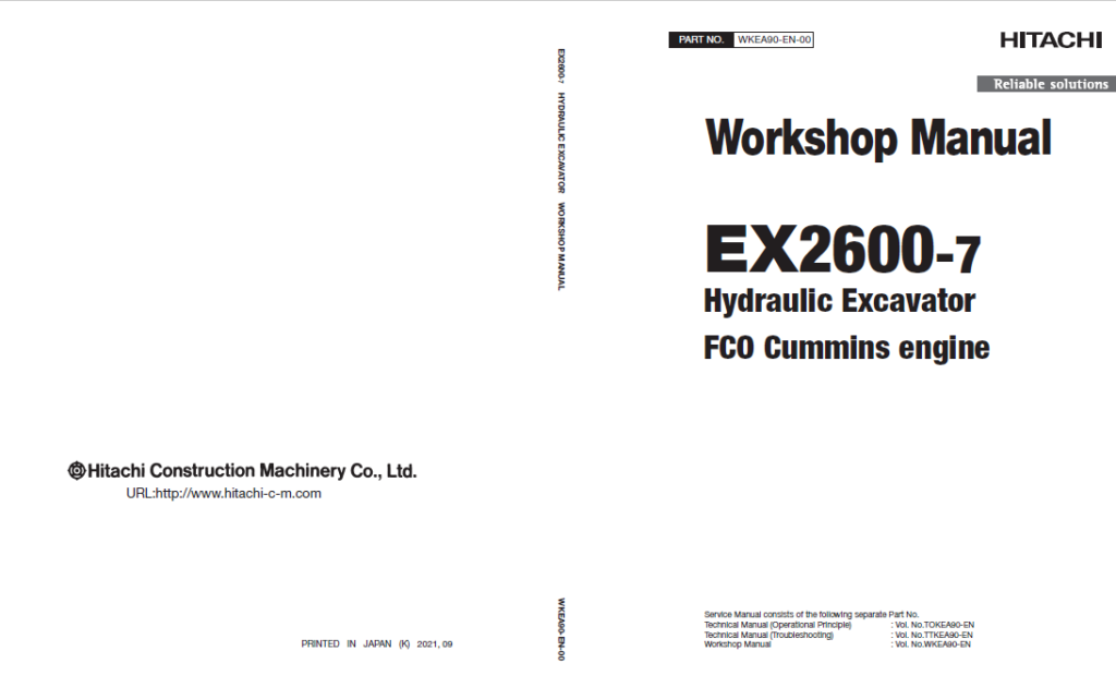 EX2600-7(Cummins FCO) Workshop Manual