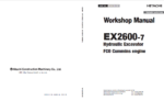 EX2600-7(Cummins FCO) Workshop Manual