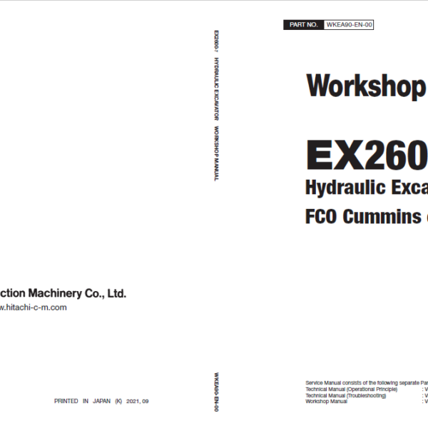 EX2600-7(Cummins FCO) Workshop Manual