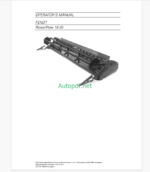 Fendt PowerFlow 18-30 Operator's Manual (D3155100M4)