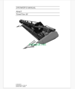 Fendt PowerFlow 35' Operator's Manual (D3153100M1)