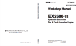 EX2600-7B (Cummins T4F) Workshop ManualEX2600-7B (Cummins T4F) Workshop ManualEX2600-7B (Cummins T4F) Workshop Manual