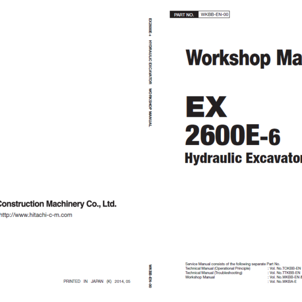 EX2600E-6 Workshop Manual