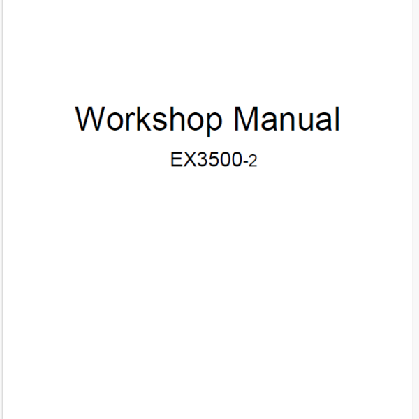 EX3500-2 Service Manual