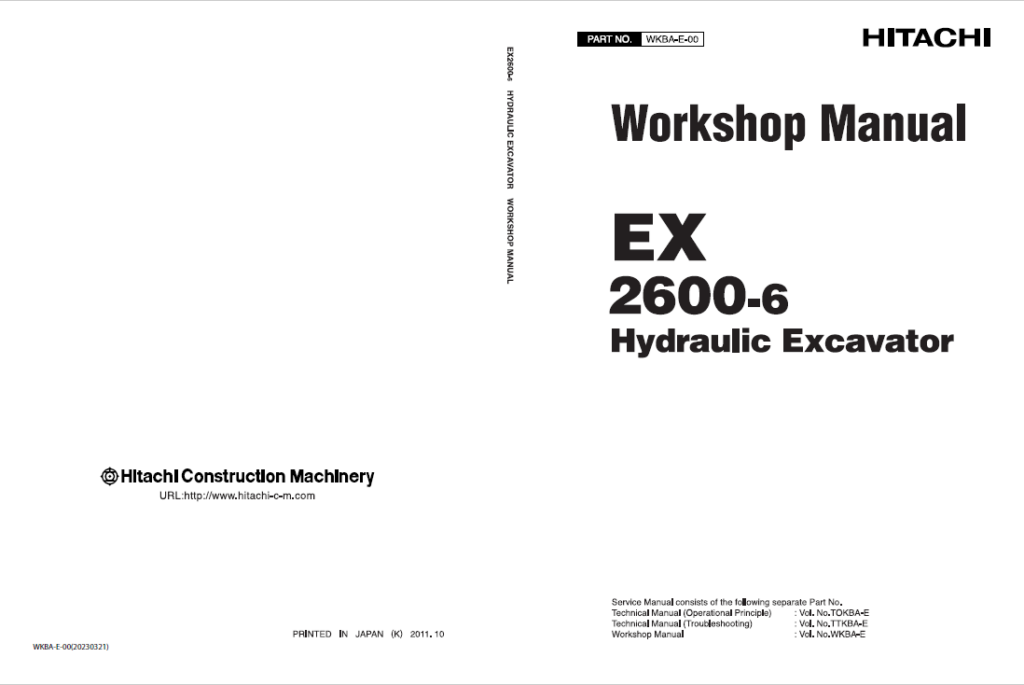EX2600-6 Workshop manual