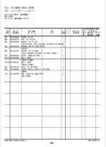 ZX240-6 Series ISUZU (4HK1-XASA01) Engine Parts Catalog
