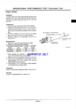 EX80-5 Technical manual (Troubleshooting)