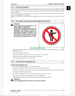 Fendt 309, 310, 311, 312, 313 Vario Tractor Operator's Manual