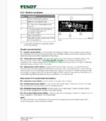 Fendt 938, 940, 943 Vario MT Rubber Track Tractor Operator's Manual (ACX2448090)