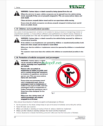 Fendt 1000, 1038, 1042, 1046, 1050 Vario Gen2 Tf4 Operation and Maintenance Manual