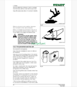 Fendt 4300 Pickup Header Operator's Manual