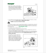 Fendt 5225 E Combine Harvester Operator's Manual (LA327432010)