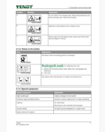 Fendt 7706 DN Twister Tedder Operator's Manual