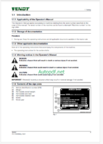 Fendt 8608 Twister Tedder Operator's Manual
