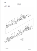 ZX210W-3,ZX220W-3 Inner Parts Catalog