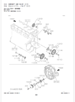 ZX200-6, 210N-6, 225USRLC-6 Series ISUZU (4HK1-XASA02) Engine Parts Catalog