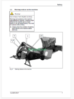 Fendt 270 P Slicer Disc Mowe Operator's Manual