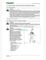 Fendt 300, 310, 311, 312, 313 Vario S4 Profi Full Operation and Maintenance Manual