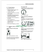 Fendt 301 DN, 351 DN, 391 DN Former Operator's Manual (FEL1287710401)01)