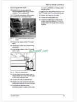 Fendt 320 P (FBP and FBO) Slicer Disc Mower Operator's Manual