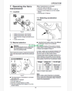Fendt 711, 712, 714, 716 Vario Favorit Tractor Operator's Manual
