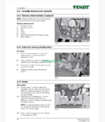 Fendt 938, 940, 943 Vario MT Rubber Track Tractor Operator's Manual