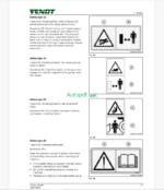 Fendt 4300 Pickup Header Operator's Manual