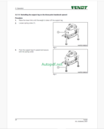 Fendt 6606 DN Twister Tedder Operator's Manual