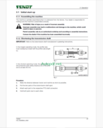 Fendt 7706 DN Twister Tedder Operator's Manual