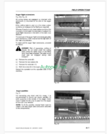 Fendt FF480, FF540, FF600, FF700, FF760 Cutting Table Operator's Manual