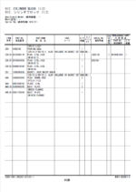 ZX250LC-7 Series ISUZU (4HK1-XBSA01) Engine Parts Catalog