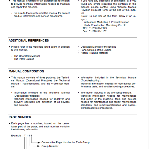 EX5500-5 Technical manual (Troubleshooting)