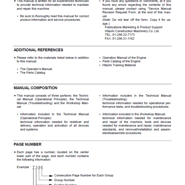 EX5500 Workshop manual