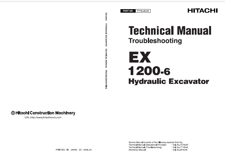 EX1200-6　Technical manual (Troubleshooting)