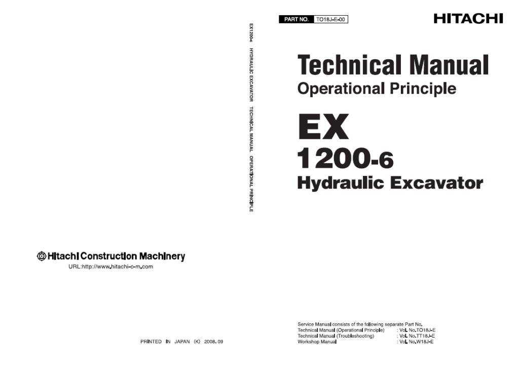 EX1200-6 Technical manual (Operational Principle)