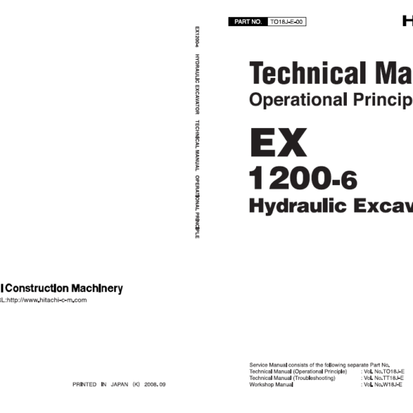 EX1200-6 Technical manual (Operational Principle)