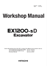 EX1200-5D Workshop manual