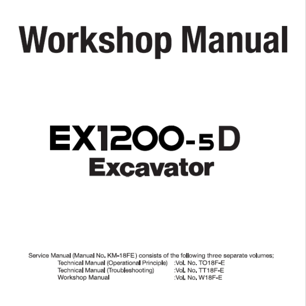 EX1200-5D Workshop manual