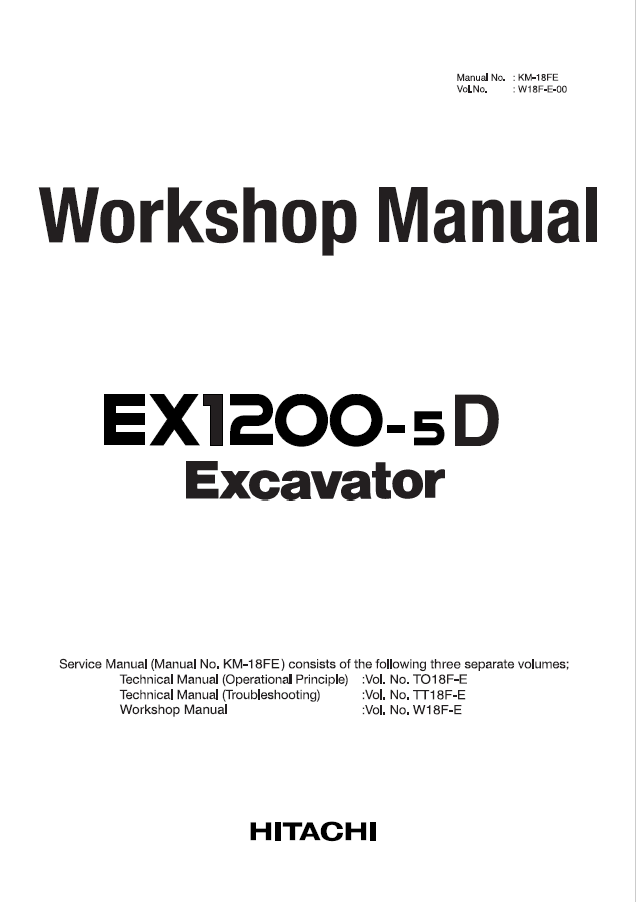 EX1200-5D Workshop manual
