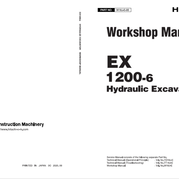 EX1200-6 Workshop manual