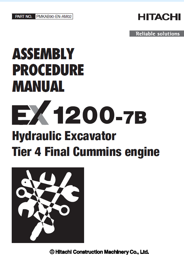 EX1200-7B (Cummins FT4) ASSEMBLY PROCEDURE MANUAL