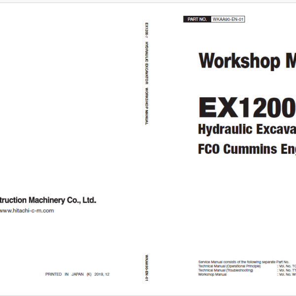 EX1200-7(Cummins FCO) Workshop Manual