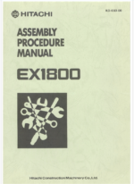 EX1800 PREVENTIVE MAINTENANCE PROGRAM KIT ASSEMBLY PROCEDURE MANUAL