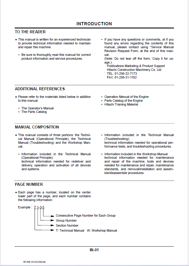 EX1800-3 Workshop manual