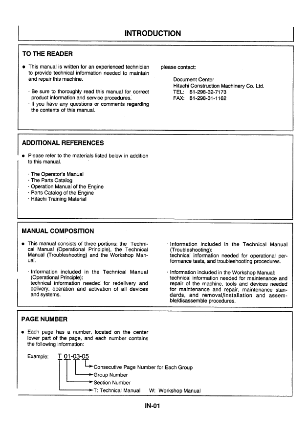 EX2500(Electric Motor Driven) Technical manual (Operational Principle)