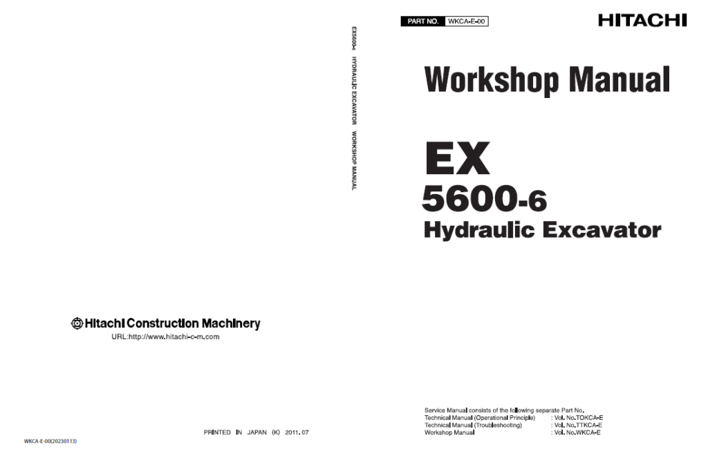 EX5600-6 Workshop manual