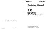 EX5600-6 Workshop manual
