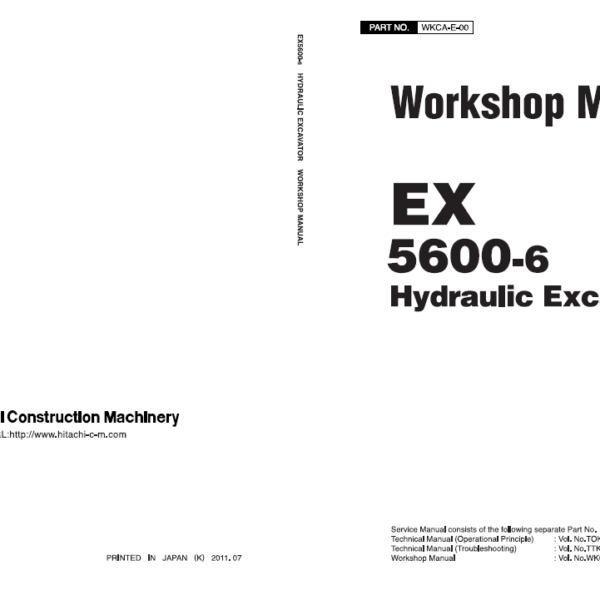 EX5600-6 Workshop manual