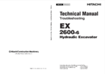 EX2600-6 Technical Manual(Troubleshooting)
